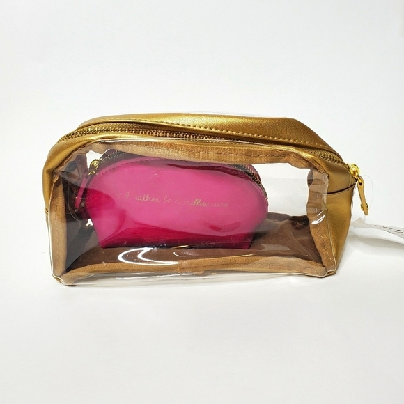 Saks off 5th Makeup Bag Set Millionaire - Picture 1 of 5